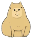 Sticker from Hey Capibara!