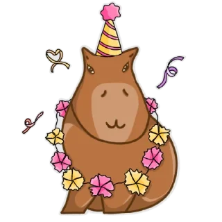 🥳 emoji Капи Telegram sticker 7 of 17
