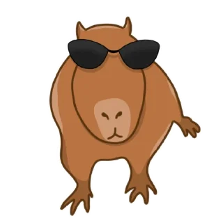 😎 emoji Капи Telegram sticker 15 of 17