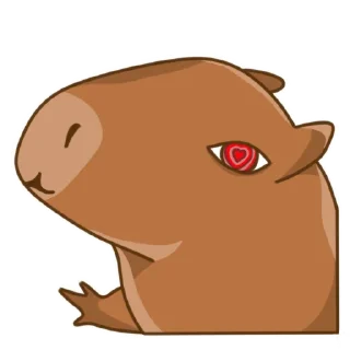 ❤️ emoji Капи Telegram sticker 9 of 17