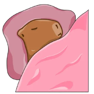 😴 emoji Капи Telegram sticker 5 of 17