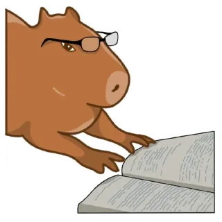 🧐 emoji Капи Telegram sticker 6 of 17