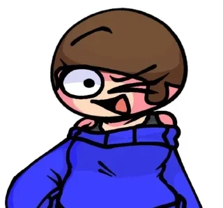 😜 emoji Дэйв гендер свап(арты) @BambiYes Telegram sticker 8 of 30