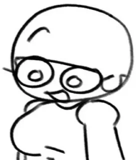 😃 emoji Дэйв гендер свап(арты) @BambiYes Telegram sticker 13 of 30