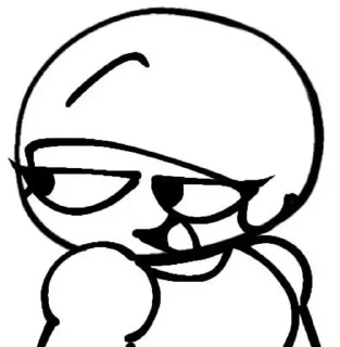 😏 emoji Дэйв гендер свап(арты) @BambiYes Telegram sticker 7 of 30