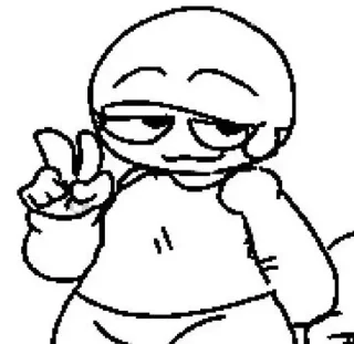 Sticker from Дэйв гендер свап(арты) @BambiYes