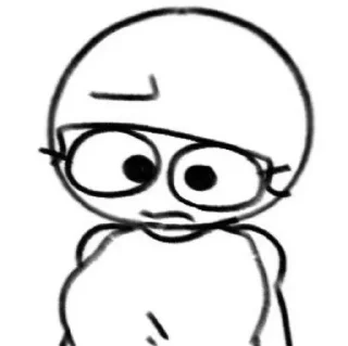 ☹️ emoji Дэйв гендер свап(арты) @BambiYes Telegram sticker 14 of 30