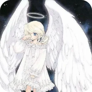 🪽 emoji 🪽𝒶𝓃ℊℯ𝓁𝓈 𝒻𝓇ℴ𝓂 @cutecoreM4_bot ɞ Telegram sticker 22 of 25