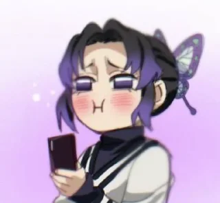 Sticker from 🦋Shinobu💜 @anime_sticks
