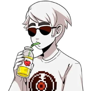 💿 emoji Dave Strider 💿 :: @K4TH4R0S Telegram sticker 10 of 74