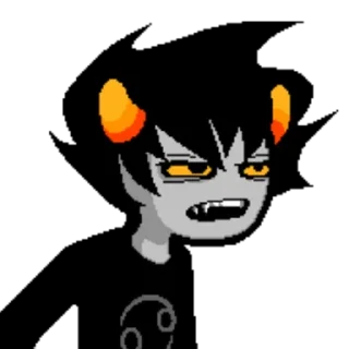 ♋ emoji Karkat Vantas ♋ :: @K4TH4R0S Telegram sticker 19 of 41