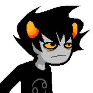 ♋ emoji Karkat Vantas ♋ :: @K4TH4R0S Telegram sticker 16 of 41