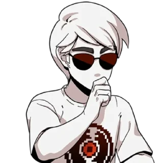 💿 emoji Dave Strider 💿 :: @K4TH4R0S Telegram sticker 19 of 74