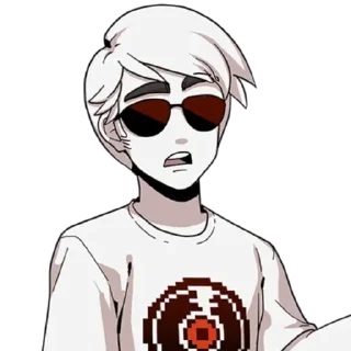 💿 emoji Dave Strider 💿 :: @K4TH4R0S Telegram sticker 15 of 74