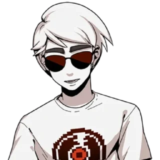 💿 emoji Dave Strider 💿 :: @K4TH4R0S Telegram sticker 5 of 74