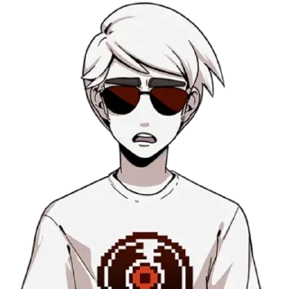 💿 emoji Dave Strider 💿 :: @K4TH4R0S Telegram sticker 9 of 74