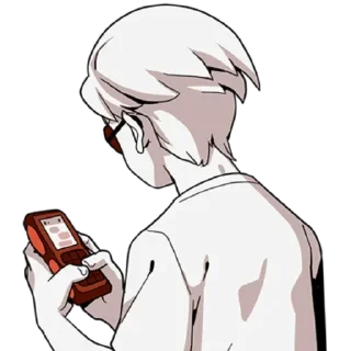 💿 emoji Dave Strider 💿 :: @K4TH4R0S Telegram sticker 22 of 74