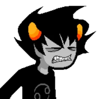 ♋ emoji Karkat Vantas ♋ :: @K4TH4R0S Telegram sticker 21 of 41