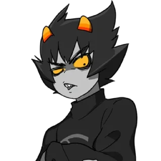 ♋ emoji Karkat Vantas ♋ :: @K4TH4R0S Telegram sticker 6 of 41