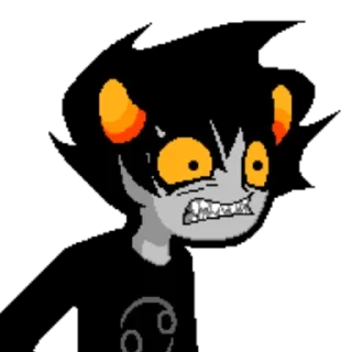 ♋ emoji Karkat Vantas ♋ :: @K4TH4R0S Telegram sticker 23 of 41