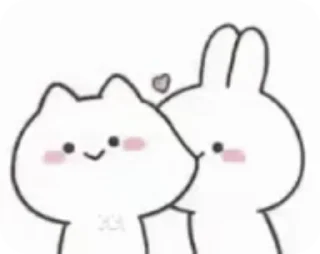😋 emoji bunny's cute Telegram sticker 15 of 16