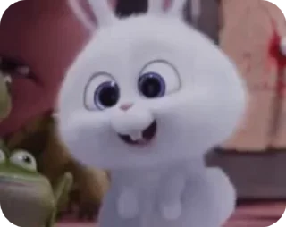 😵‍💫 emoji bunny's cute Telegram sticker 9 of 16