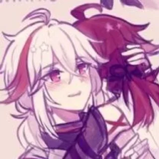 ❤️ emoji Кадзуха x Хэйдзо Telegram sticker 4 of 25