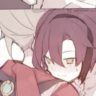 ❤️ emoji Кадзуха x Хэйдзо Telegram sticker 21 of 25