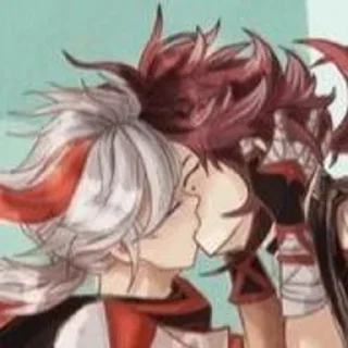 ❤️ emoji Кадзуха x Хэйдзо Telegram sticker 10 of 25