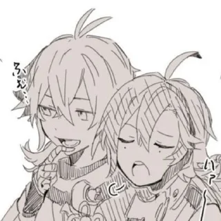 ❤️ emoji Кадзуха x Хэйдзо Telegram sticker 13 of 25