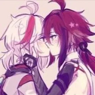 ❤️ emoji Кадзуха x Хэйдзо Telegram sticker 7 of 25