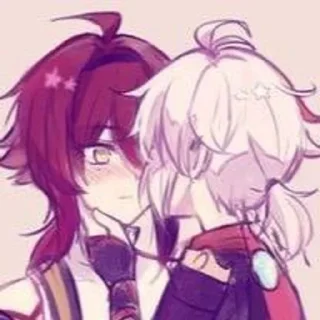❤️ emoji Кадзуха x Хэйдзо Telegram sticker 6 of 25
