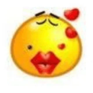 😍 emoji 有趣的面孔 Telegram sticker 21 of 24