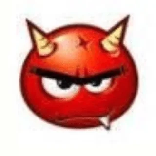 👿 emoji 有趣的面孔 Telegram sticker 14 of 24