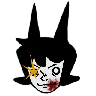 💀 emoji gone insane by @katreinen Telegram sticker 22 of 100