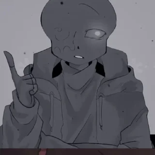 Sticker from Nightmare sans | @ish_crim