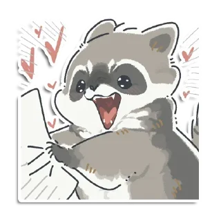 Sticker from еноты @SSATANIX