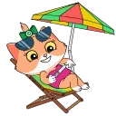 🏖 emoji СберКот и Ко (@TgSticker) Telegram sticker 22 of 50