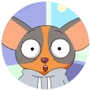 😳 emoji СберКот и Ко (@TgSticker) Telegram sticker 11 of 50