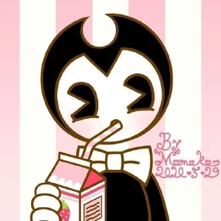 💀 emoji Bendy | @moonzxs Telegram sticker 20 of 64