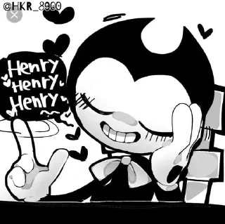 💀 emoji Bendy | @moonzxs Telegram sticker 16 of 64