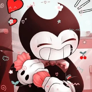 💀 emoji Bendy | @moonzxs Telegram sticker 22 of 64