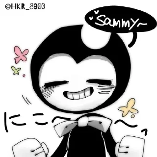 💀 emoji Bendy | @moonzxs Telegram sticker 15 of 64