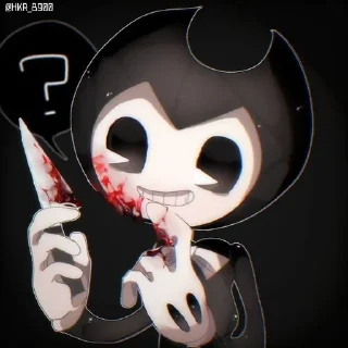 💀 emoji Bendy | @moonzxs Telegram sticker 6 of 64