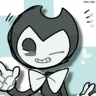 💀 emoji Bendy | @moonzxs Telegram sticker 13 of 64