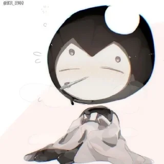 💀 emoji Bendy | @moonzxs Telegram sticker 8 of 64