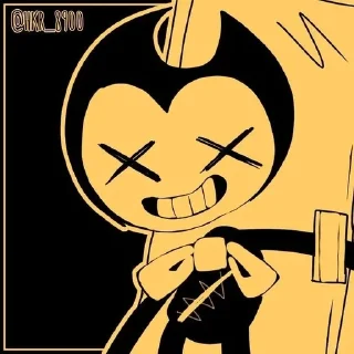 💀 emoji Bendy | @moonzxs Telegram sticker 1 of 64