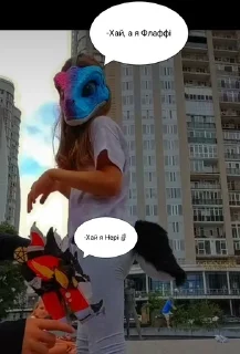 🗿 emoji Фурька і раптор😁 Telegram sticker 5 of 23