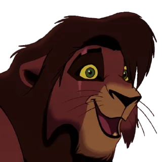 Sticker from The Lion King II 📽 by @CrazySnep