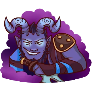 😏 emoji DOTA 2 Telegram sticker 20 of 37
